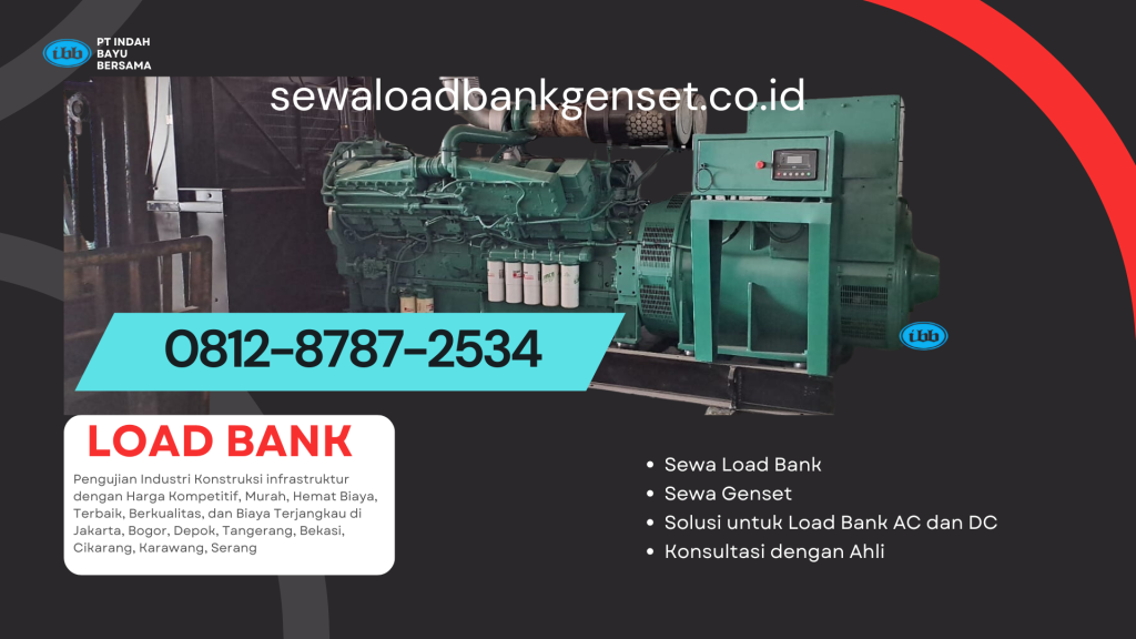 0812-8787-2534 Sewa dan Rental Load Bank Genset untuk Pengujian Industri Konstruksi dan Infrastruktur dengan Harga Kompetitif, Murah, Hemat Biaya, Terbaik, Berkualitas, dan Terjangkau di Jakarta, Bogor, Depok, Tangerang, Bekasi, Cikarang, Karawang, Serang dari PT. Indah Bayu Bersama 0812-8787-2534 Sewa dan Rental Load Bank Genset untuk Pengujian Industri Konstruksi dan Infrastruktur dengan Harga Kompetitif, Murah, Hemat Biaya, Terbaik, Berkualitas, dan Terjangkau di Jakarta, Bogor, Depok, Tangerang, Bekasi, Cikarang, Karawang, Serang dari PT. Indah Bayu Bersama 0812-8787-2534 Sewa dan Rental Load Bank Genset untuk Pengujian Industri Konstruksi dan Infrastruktur dengan Harga Kompetitif, Murah, Hemat Biaya, Terbaik, Berkualitas, dan Terjangkau di Jakarta, Bogor, Depok, Tangerang, Bekasi, Cikarang, Karawang, Serang dari PT. Indah Bayu Bersama 0812-8787-2534 Sewa dan Rental Load Bank Genset untuk Pengujian Industri Konstruksi dan Infrastruktur dengan Harga Kompetitif, Murah, Hemat Biaya, Terbaik, Berkualitas, dan Terjangkau di Jakarta, Bogor, Depok, Tangerang, Bekasi, Cikarang, Karawang, Serang dari PT. Indah Bayu Bersama 0812-8787-2534 Sewa dan Rental Load Bank Genset untuk Pengujian Industri Konstruksi dan Infrastruktur dengan Harga Kompetitif, Murah, Hemat Biaya, Terbaik, Berkualitas, dan Terjangkau di Jakarta, Bogor, Depok, Tangerang, Bekasi, Cikarang, Karawang, Serang dari PT. Indah Bayu Bersama 0812-8787-2534 Sewa dan Rental Load Bank Genset untuk Pengujian Industri Konstruksi dan Infrastruktur dengan Harga Kompetitif, Murah, Hemat Biaya, Terbaik, Berkualitas, dan Terjangkau di Jakarta, Bogor, Depok, Tangerang, Bekasi, Cikarang, Karawang, Serang dari PT. Indah Bayu Bersama 0812-8787-2534 Perusahaan Rental Sewa Load Bank pf0.8 dan 1 KV Genset 150kw 350kw 700kw harga kompetitif murah hemat biaya terbaik berkualitas biaya terjangkau 0812-8787-2534 Sewa dan Rental Load Bank Genset untuk Pengujian Industri Konstruksi dan Infrastruktur dengan Harga Kompetitif, Murah, Hemat Biaya, Terbaik, Berkualitas, dan Terjangkau di Jakarta, Bogor, Depok, Tangerang, Bekasi, Cikarang, Karawang, Serang dari PT. Indah Bayu Bersama Mengenal Apa Itu Load Bank dalam Genset dan Peran Pentingnya dalam Pengujian Sistem Kelistrikan Genset, atau generator set, telah menjadi perangkat yang sangat vital di berbagai industri, terutama di tempat-tempat yang membutuhkan pasokan listrik yang stabil dan tidak terputus. Dalam kehidupan sehari-hari, genset sering kita temui di berbagai lokasi strategis seperti rumah sakit, pabrik, pusat perkantoran, dan bahkan di area perumahan. Kebutuhan terhadap genset semakin meningkat seiring dengan meningkatnya kebutuhan listrik. Namun, meskipun penggunaannya meluas, tidak banyak orang yang memahami berbagai komponen dan alat pengujian yang berperan penting dalam memastikan genset berfungsi dengan optimal. Salah satu alat yang seringkali luput dari perhatian adalah Load Bank. Dalam artikel ini, kita akan membahas secara mendalam tentang apa itu load bank, bagaimana cara kerjanya, dan mengapa alat ini menjadi elemen yang sangat penting dalam pengujian genset serta sistem kelistrikan secara keseluruhan. Apa Itu Load Bank? Load bank adalah perangkat yang dirancang khusus untuk mensimulasikan beban listrik. Secara sederhana, load bank berfungsi untuk memberikan beban listrik buatan kepada genset atau sistem kelistrikan lainnya. Dengan memberikan beban listrik ini, load bank memungkinkan pengujian performa genset tanpa harus mengganggu sistem kelistrikan yang sedang beroperasi. Dalam penggunaannya, load bank sering dipakai untuk menguji kemampuan baterai, trafo, serta mesin genset itu sendiri. Proses pengujian ini sangat penting untuk memastikan bahwa peralatan tersebut dapat berfungsi dengan baik dalam kondisi darurat atau ketika beban aktual diterapkan. Load bank hadir dalam berbagai jenis dan ukuran, bergantung pada kebutuhan pengujian. Beberapa jenis yang umum ditemukan antara lain adalah: Load Bank Resistif: Menggunakan resistor sebagai media pengujian beban. Load bank jenis ini mensimulasikan beban resistif, seperti yang ditemukan pada perangkat pemanas listrik atau lampu pijar. Load Bank Reaktif: Menggunakan kapasitor dan induktor untuk mensimulasikan beban induktif atau kapasitif, seperti motor listrik. Load Bank Dummy Load: Menggunakan air laut sebagai medium untuk mensimulasikan beban, terutama pada sistem kelistrikan besar yang membutuhkan pengujian daya tinggi. Dengan memahami fungsi dasar load bank, mari kita lanjutkan dengan melihat manfaat dan kegunaan dari alat ini, khususnya dalam konteks pengujian genset. Kegunaan Load Bank dalam Pengujian Genset Seperti yang telah disebutkan sebelumnya, load bank adalah alat yang esensial untuk pengujian genset. Berikut adalah beberapa kegunaan utama load bank dalam proses pengujian genset dan sistem kelistrikan: 1. Melakukan Pengujian Kapasitas dan Kinerja Genset Salah satu kegunaan utama load bank adalah untuk menguji kapasitas dan kinerja genset. Dengan mensimulasikan beban listrik, load bank memungkinkan teknisi untuk mengevaluasi apakah genset dapat menghasilkan daya sesuai dengan spesifikasi yang diharapkan. Hal ini sangat penting, terutama bagi industri yang bergantung pada genset sebagai sumber daya cadangan, seperti rumah sakit atau pabrik. 2. Mendeteksi Penurunan Kinerja Genset Seiring dengan berjalannya waktu, genset yang sering digunakan cenderung mengalami penurunan kinerja. Load bank membantu mendeteksi seberapa besar penurunan kinerja tersebut. Dengan memantau hasil pengujian dari load bank, teknisi dapat mengetahui apakah genset memerlukan perawatan tambahan atau penggantian komponen. 3. Mencegah Kerusakan Akibat Beban Tidak Seimbang Load bank juga dapat digunakan untuk menghindari efek buruk akibat beban listrik yang tidak seimbang. Dalam banyak kasus, genset yang bekerja tanpa beban atau dengan beban yang sangat rendah dapat mengalami kerusakan jangka panjang. Pengujian dengan load bank memastikan bahwa genset selalu bekerja dalam kondisi optimal dan mencegah kerusakan akibat overspeed atau lonjakan beban. 4. Membersihkan Karbon dalam Sistem Genset Penggunaan load bank secara berkala pada genset diesel memiliki manfaat tambahan dalam membersihkan karbon yang menumpuk di sistem pembakaran. Saat genset bekerja dengan beban rendah untuk waktu yang lama, karbon akan menumpuk di saluran pembuangan. Dengan memaksa genset bekerja pada beban yang lebih tinggi menggunakan load bank, karbon ini dapat dibersihkan dan mengurangi risiko kerusakan pada sistem pembuangan. 5. Pengujian Sistem Pendingin Genset Load bank juga dapat membantu memverifikasi apakah sistem pendingin genset berfungsi dengan baik. Ketika genset bekerja di bawah beban yang berat, sistem pendinginnya harus mampu menjaga suhu tetap stabil. Melalui pengujian dengan load bank, teknisi dapat mengetahui apakah sistem pendingin bekerja secara optimal atau memerlukan perbaikan. 6. Pengujian dan Discharge Baterai Genset Selain digunakan pada genset, load bank juga berguna untuk menguji kapasitas baterai. Pengujian ini penting untuk memastikan bahwa baterai cadangan yang terhubung ke genset dapat memberikan daya yang cukup ketika dibutuhkan. Dalam beberapa kasus, load bank juga dapat digunakan sebagai alat discharge untuk baterai, memastikan bahwa baterai dapat diisi ulang dengan kapasitas penuh. Bagaimana Load Bank Bekerja? Prinsip kerja load bank cukup sederhana: ia menciptakan beban listrik buatan yang dihubungkan ke genset atau sistem kelistrikan. Beban ini bisa berupa beban resistif, reaktif, atau kombinasi keduanya. Saat beban diterapkan, genset akan menghasilkan listrik untuk memenuhi kebutuhan daya. Kemudian, teknisi dapat mengukur berbagai parameter seperti tegangan, arus, dan frekuensi untuk mengevaluasi kinerja genset. Beberapa load bank modern dilengkapi dengan perangkat monitoring yang canggih, memungkinkan pengukuran secara real-time dan rekaman data untuk analisis lebih lanjut. Ini sangat penting untuk memastikan bahwa genset bekerja dengan baik sesuai dengan standar yang telah ditetapkan. Jenis-Jenis Pengujian dengan Load Bank Ada beberapa jenis pengujian yang dapat dilakukan menggunakan load bank, tergantung pada tujuan dan kebutuhan pengujian. Berikut adalah beberapa jenis pengujian yang umum dilakukan: 1. Pengujian Kapasitas Penuh Pengujian ini dilakukan untuk mengetahui apakah genset dapat beroperasi pada kapasitas penuhnya selama periode waktu yang lama tanpa mengalami gangguan. Pengujian ini sangat penting untuk memastikan bahwa genset siap digunakan ketika terjadi pemadaman listrik atau kondisi darurat lainnya. 2. Pengujian Beban Bertahap Dalam pengujian ini, beban secara bertahap ditingkatkan dari beban rendah hingga beban penuh. Pengujian ini dilakukan untuk mengetahui bagaimana genset bereaksi terhadap perubahan beban secara bertahap, apakah ada penurunan kinerja atau masalah lainnya. 3. Pengujian Simulasi Beban Darurat Pengujian ini dilakukan untuk mensimulasikan kondisi darurat di mana genset harus mengambil alih pasokan listrik secara mendadak. Pengujian ini penting untuk mengetahui apakah genset dapat menyala dengan cepat dan menghasilkan daya yang cukup ketika dibutuhkan dalam situasi darurat. Keuntungan Menggunakan Load Bank Penggunaan load bank dalam pengujian sistem kelistrikan menawarkan berbagai keuntungan, baik untuk operator genset maupun untuk pemilik fasilitas. Berikut beberapa keuntungan utama dari penggunaan load bank: Menghindari Downtime yang Tidak Diinginkan Dengan melakukan pengujian menggunakan load bank, teknisi dapat mendeteksi masalah sebelum terjadi kerusakan yang lebih besar. Hal ini membantu mencegah downtime yang tidak diinginkan dan memastikan bahwa genset selalu siap digunakan ketika dibutuhkan. Mengoptimalkan Kinerja Genset Melalui pengujian berkala, load bank membantu mengoptimalkan kinerja genset. Dengan beban simulasi, teknisi dapat mengetahui apakah ada komponen yang perlu diganti atau diservis untuk memastikan genset tetap bekerja secara efisien. Meningkatkan Umur Pakai Genset Penggunaan load bank secara berkala dapat membantu memperpanjang umur genset. Dengan memastikan genset selalu bekerja pada kondisi optimal, risiko kerusakan jangka panjang dapat dikurangi, sehingga memperpanjang umur operasional genset. Kesimpulan Load bank adalah alat yang sangat penting dalam pengujian genset dan sistem kelistrikan lainnya. Dengan kemampuan untuk mensimulasikan beban listrik, load bank memungkinkan teknisi untuk menguji kinerja genset secara menyeluruh tanpa mengganggu sistem kelistrikan yang sedang berjalan. Pengujian dengan load bank tidak hanya membantu memastikan genset berfungsi dengan baik, tetapi juga mendeteksi masalah sebelum mereka berkembang menjadi kerusakan yang lebih besar. Bagi perusahaan yang bergantung pada genset sebagai sumber daya cadangan, penggunaan load bank adalah investasi yang sangat berharga dalam memastikan keberlanjutan operasional dan mencegah kerugian akibat pemadaman listrik yang tidak terduga. Jika Anda memerlukan layanan pengujian genset dengan load bank atau ingin menyewa peralatan ini, PT. Indah Bayu Bersama adalah pilihan tepat dengan penawaran harga kompetitif dan layanan profesional di seluruh wilayah Jakarta, Bogor, Depok, Tangerang, dan Bekasi. 0812-8787-2534 Sewa dan Rental Load Bank Genset untuk Pengujian Industri Konstruksi dan Infrastruktur dengan Harga Kompetitif, Murah, Hemat Biaya, Terbaik, Berkualitas, dan Terjangkau di Jakarta, Bogor, Depok, Tangerang, Bekasi, Cikarang, Karawang, Serang dari PT. Indah Bayu Bersama 0812-8787-2534 Sewa dan Rental Load Bank Genset untuk Pengujian Industri Konstruksi dan Infrastruktur dengan Harga Kompetitif, Murah, Hemat Biaya, Terbaik, Berkualitas, dan Terjangkau di Jakarta, Bogor, Depok, Tangerang, Bekasi, Cikarang, Karawang, Serang dari PT. Indah Bayu Bersama 0812-8787-2534 Perusahaan Rental Sewa Load Bank pf0.8 Genset 150kw 350kw 700kw harga kompetitif murah hemat biaya terbaik berkualitas biaya terjangkau 0812-8787-2534 Perusahaan Rental Sewa Load Bank pf0.8 Genset 150kw 350kw 700kw harga kompetitif murah hemat biaya terbaik berkualitas biaya terjangkau 0812-8787-2534 Sewa dan Rental Load Bank Genset untuk Pengujian Industri Konstruksi dan Infrastruktur dengan Harga Kompetitif, Murah, Hemat Biaya, Terbaik, Berkualitas, dan Terjangkau di Jakarta, Bogor, Depok, Tangerang, Bekasi, Cikarang, Karawang, Serang dari PT. Indah Bayu Bersama 0812-8787-2534 Sewa dan Rental Load Bank Genset untuk Pengujian Industri Konstruksi dan Infrastruktur dengan Harga Kompetitif, Murah, Hemat Biaya, Terbaik, Berkualitas, dan Terjangkau di Jakarta, Bogor, Depok, Tangerang, Bekasi, Cikarang, Karawang, Serang dari PT. Indah Bayu Bersama 0812-8787-2534 Sewa dan Rental Load Bank Genset untuk Pengujian Industri Konstruksi dan Infrastruktur dengan Harga Kompetitif, Murah, Hemat Biaya, Terbaik, Berkualitas, dan Terjangkau di Jakarta, Bogor, Depok, Tangerang, Bekasi, Cikarang, Karawang, Serang dari PT. Indah Bayu Bersama 0812-8787-2534 Sewa dan Rental Load Bank Genset untuk Pengujian Industri Konstruksi dan Infrastruktur dengan Harga Kompetitif, Murah, Hemat Biaya, Terbaik, Berkualitas, dan Terjangkau di Jakarta, Bogor, Depok, Tangerang, Bekasi, Cikarang, Karawang, Serang dari PT. Indah Bayu Bersama 0812-8787-2534 Sewa dan Rental Load Bank Genset untuk Pengujian Industri Konstruksi dan Infrastruktur dengan Harga Kompetitif, Murah, Hemat Biaya, Terbaik, Berkualitas, dan Terjangkau di Jakarta, Bogor, Depok, Tangerang, Bekasi, Cikarang, Karawang, Serang dari PT. Indah Bayu Bersama 0812-8787-2534 Sewa dan Rental Load Bank Genset untuk Pengujian Industri Konstruksi dan Infrastruktur dengan Harga Kompetitif, Murah, Hemat Biaya, Terbaik, Berkualitas, dan Terjangkau di Jakarta, Bogor, Depok, Tangerang, Bekasi, Cikarang, Karawang, Serang dari PT. Indah Bayu Bersama 0812-8787-2534 Sewa dan rental Load Bank Genset untuk Pengujian Industri Konstruksi infrastruktur dengan Harga Kompetitif, Murah, Hemat Biaya, Terbaik, Berkualitas, dan Biaya Terjangkau di Jakarta, Bogor, Depok, Tangerang, Bekasi, Cikarang, Karawang, Serang dari PT. Indah Bayu Bersama 0812-8787-2534 Sewa dan rental Load Bank Genset untuk Pengujian Industri Konstruksi infrastruktur dengan Harga Kompetitif, Murah, Hemat Biaya, Terbaik, Berkualitas, dan Biaya Terjangkau di Jakarta, Bogor, Depok, Tangerang, Bekasi, Cikarang, Karawang, Serang dari PT. Indah Bayu Bersama 0812-8787-2534 Sewa dan rental Load Bank Genset untuk Pengujian Industri Konstruksi infrastruktur dengan Harga Kompetitif, Murah, Hemat Biaya, Terbaik, Berkualitas, dan Biaya Terjangkau di Jakarta, Bogor, Depok, Tangerang, Bekasi, Cikarang, Karawang, Serang dari PT. Indah Bayu Bersama 0812-8787-2534 Perusahaan Rental Sewa Load Bank pf0.8 Genset 150kw 350kw 700kw harga kompetitif murah hemat biaya terbaik berkualitas biaya terjangkau 0812-8787-2534 Perusahaan Rental Sewa Load Bank pf0.8 Genset 150kw 350kw 700kw harga kompetitif murah hemat biaya terbaik berkualitas biaya terjangkau 0812-8787-2534 Sewa dan Rental Load Bank Genset untuk Pengujian Industri Konstruksi dan Infrastruktur dengan Harga Kompetitif, Murah, Hemat Biaya, Terbaik, Berkualitas, dan Terjangkau di Jakarta, Bogor, Depok, Tangerang, Bekasi, Cikarang, Karawang, Serang dari PT. Indah Bayu Bersama 0812-8787-2534 Sewa dan Rental Load Bank Genset untuk Pengujian Industri Konstruksi dan Infrastruktur dengan Harga Kompetitif, Murah, Hemat Biaya, Terbaik, Berkualitas, dan Terjangkau di Jakarta, Bogor, Depok, Tangerang, Bekasi, Cikarang, Karawang, Serang dari PT. Indah Bayu Bersama 0812-8787-2534 Sewa dan Rental Load Bank Genset untuk Pengujian Industri Konstruksi dan Infrastruktur dengan Harga Kompetitif, Murah, Hemat Biaya, Terbaik, Berkualitas, dan Terjangkau di Jakarta, Bogor, Depok, Tangerang, Bekasi, Cikarang, Karawang, Serang dari PT. Indah Bayu Bersama 0812-8787-2534 Sewa dan Rental Load Bank Genset untuk Pengujian Industri Konstruksi dan Infrastruktur dengan Harga Kompetitif, Murah, Hemat Biaya, Terbaik, Berkualitas, dan Terjangkau di Jakarta, Bogor, Depok, Tangerang, Bekasi, Cikarang, Karawang, Serang dari PT. Indah Bayu Bersama 0812-8787-2534 Sewa dan Rental Load Bank Genset untuk Pengujian Industri Konstruksi dan Infrastruktur dengan Harga Kompetitif, Murah, Hemat Biaya, Terbaik, Berkualitas, dan Terjangkau di Jakarta, Bogor, Depok, Tangerang, Bekasi, Cikarang, Karawang, Serang dari PT. Indah Bayu Bersama 0812-8787-2534 Sewa dan Rental Load Bank Genset untuk Pengujian Industri Konstruksi dan Infrastruktur dengan Harga Kompetitif, Murah, Hemat Biaya, Terbaik, Berkualitas, dan Terjangkau di Jakarta, Bogor, Depok, Tangerang, Bekasi, Cikarang, Karawang, Serang dari PT. Indah Bayu Bersama 0812-8787-2534 Sewa dan rental Load Bank Genset untuk Pengujian Industri Konstruksi infrastruktur dengan Harga Kompetitif, Murah, Hemat Biaya, Terbaik, Berkualitas, dan Biaya Terjangkau di Jakarta, Bogor, Depok, Tangerang, Bekasi, Cikarang, Karawang, Serang dari PT. Indah Bayu Bersama 0812-8787-2534 Sewa dan rental Load Bank Genset untuk Pengujian Industri Konstruksi infrastruktur dengan Harga Kompetitif, Murah, Hemat Biaya, Terbaik, Berkualitas, dan Biaya Terjangkau di Jakarta, Bogor, Depok, Tangerang, Bekasi, Cikarang, Karawang, Serang dari PT. Indah Bayu Bersama 0812-8787-2534 Sewa dan rental Load Bank Genset untuk Pengujian Industri Konstruksi infrastruktur dengan Harga Kompetitif, Murah, Hemat Biaya, Terbaik, Berkualitas, dan Biaya Terjangkau di Jakarta, Bogor, Depok, Tangerang, Bekasi, Cikarang, Karawang, Serang dari PT. Indah Bayu Bersama 0812-8787-2534 Sewa dan Rental Load Bank Genset untuk Pengujian Industri Konstruksi dan Infrastruktur dengan Harga Kompetitif, Murah, Hemat Biaya, Terbaik, Berkualitas, dan Terjangkau di Jakarta, Bogor, Depok, Tangerang, Bekasi, Cikarang, Karawang, Serang dari PT. Indah Bayu Bersama 0812-8787-2534 Sewa dan Rental Load Bank Genset untuk Pengujian Industri Konstruksi dan Infrastruktur dengan Harga Kompetitif, Murah, Hemat Biaya, Terbaik, Berkualitas, dan Terjangkau di Jakarta, Bogor, Depok, Tangerang, Bekasi, Cikarang, Karawang, Serang dari PT. Indah Bayu Bersama 0812-8787-2534 Sewa dan Rental Load Bank Genset untuk Pengujian Industri Konstruksi dan Infrastruktur dengan Harga Kompetitif, Murah, Hemat Biaya, Terbaik, Berkualitas, dan Terjangkau di Jakarta, Bogor, Depok, Tangerang, Bekasi, Cikarang, Karawang, Serang dari PT. Indah Bayu Bersama 0812-8787-2534 Perusahaan Rental Sewa Load Bank pf0.8 Genset 150kw 350kw 700kw harga kompetitif murah hemat biaya terbaik berkualitas biaya terjangkau 0812-8787-2534 Perusahaan Rental Sewa Load Bank pf0.8 Genset 150kw 350kw 700kw harga kompetitif murah hemat biaya terbaik berkualitas biaya terjangkau 0812-8787-2534 Sewa dan Rental Load Bank Genset untuk Pengujian Industri Konstruksi dan Infrastruktur dengan Harga Kompetitif, Murah, Hemat Biaya, Terbaik, Berkualitas, dan Terjangkau di Jakarta, Bogor, Depok, Tangerang, Bekasi, Cikarang, Karawang, Serang dari PT. Indah Bayu Bersama 0812-8787-2534 Sewa dan Rental Load Bank Genset untuk Pengujian Industri Konstruksi dan Infrastruktur dengan Harga Kompetitif, Murah, Hemat Biaya, Terbaik, Berkualitas, dan Terjangkau di Jakarta, Bogor, Depok, Tangerang, Bekasi, Cikarang, Karawang, Serang dari PT. Indah Bayu Bersama 0812-8787-2534 Sewa dan Rental Load Bank Genset untuk Pengujian Industri Konstruksi dan Infrastruktur dengan Harga Kompetitif, Murah, Hemat Biaya, Terbaik, Berkualitas, dan Terjangkau di Jakarta, Bogor, Depok, Tangerang, Bekasi, Cikarang, Karawang, Serang dari PT. Indah Bayu Bersama 0812-8787-2534 Sewa dan Rental Load Bank Genset untuk Pengujian Industri Konstruksi dan Infrastruktur dengan Harga Kompetitif, Murah, Hemat Biaya, Terbaik, Berkualitas, dan Terjangkau di Jakarta, Bogor, Depok, Tangerang, Bekasi, Cikarang, Karawang, Serang dari PT. Indah Bayu Bersama 0812-8787-2534 Sewa dan Rental Load Bank Genset untuk Pengujian Industri Konstruksi dan Infrastruktur dengan Harga Kompetitif, Murah, Hemat Biaya, Terbaik, Berkualitas, dan Terjangkau di Jakarta, Bogor, Depok, Tangerang, Bekasi, Cikarang, Karawang, Serang dari PT. Indah Bayu Bersama 0812-8787-2534 Sewa dan Rental Load Bank Genset untuk Pengujian Industri Konstruksi dan Infrastruktur dengan Harga Kompetitif, Murah, Hemat Biaya, Terbaik, Berkualitas, dan Terjangkau di Jakarta, Bogor, Depok, Tangerang, Bekasi, Cikarang, Karawang, Serang dari PT. Indah Bayu Bersama 0812-8787-2534 Sewa dan rental Load Bank Genset untuk Pengujian Industri Konstruksi infrastruktur dengan Harga Kompetitif, Murah, Hemat Biaya, Terbaik, Berkualitas, dan Biaya Terjangkau di Jakarta, Bogor, Depok, Tangerang, Bekasi, Cikarang, Karawang, Serang dari PT. Indah Bayu Bersama 0812-8787-2534 Sewa dan rental Load Bank Genset untuk Pengujian Industri Konstruksi infrastruktur dengan Harga Kompetitif, Murah, Hemat Biaya, Terbaik, Berkualitas, dan Biaya Terjangkau di Jakarta, Bogor, Depok, Tangerang, Bekasi, Cikarang, Karawang, Serang dari PT. Indah Bayu Bersama 0812-8787-2534 Sewa dan rental Load Bank Genset untuk Pengujian Industri Konstruksi infrastruktur dengan Harga Kompetitif, Murah, Hemat Biaya, Terbaik, Berkualitas, dan Biaya Terjangkau di Jakarta, Bogor, Depok, Tangerang, Bekasi, Cikarang, Karawang, Serang dari PT. Indah Bayu Bersama 0812-8787-2534 Perusahaan Rental Sewa Load Bank pf0.8 Genset 150kw 350kw 700kw harga kompetitif murah hemat biaya terbaik berkualitas biaya terjangkau 0812-8787-2534 Perusahaan Rental Sewa Load Bank pf0.8 Genset 150kw 350kw 700kw harga kompetitif murah hemat biaya terbaik berkualitas biaya terjangkau 0812-8787-2534 Sewa dan Rental Load Bank Genset untuk Pengujian Industri Konstruksi dan Infrastruktur dengan Harga Kompetitif, Murah, Hemat Biaya, Terbaik, Berkualitas, dan Terjangkau di Jakarta, Bogor, Depok, Tangerang, Bekasi, Cikarang, Karawang, Serang dari PT. Indah Bayu Bersama 0812-8787-2534 Sewa dan Rental Load Bank Genset untuk Pengujian Industri Konstruksi dan Infrastruktur dengan Harga Kompetitif, Murah, Hemat Biaya, Terbaik, Berkualitas, dan Terjangkau di Jakarta, Bogor, Depok, Tangerang, Bekasi, Cikarang, Karawang, Serang dari PT. Indah Bayu Bersama 0812-8787-2534 Sewa dan Rental Load Bank Genset untuk Pengujian Industri Konstruksi dan Infrastruktur dengan Harga Kompetitif, Murah, Hemat Biaya, Terbaik, Berkualitas, dan Terjangkau di Jakarta, Bogor, Depok, Tangerang, Bekasi, Cikarang, Karawang, Serang dari PT. Indah Bayu Bersama 0812-8787-2534 Sewa dan Rental Load Bank Genset untuk Pengujian Industri Konstruksi dan Infrastruktur dengan Harga Kompetitif, Murah, Hemat Biaya, Terbaik, Berkualitas, dan Terjangkau di Jakarta, Bogor, Depok, Tangerang, Bekasi, Cikarang, Karawang, Serang dari PT. Indah Bayu Bersama 0812-8787-2534 Sewa dan Rental Load Bank Genset untuk Pengujian Industri Konstruksi dan Infrastruktur dengan Harga Kompetitif, Murah, Hemat Biaya, Terbaik, Berkualitas, dan Terjangkau di Jakarta, Bogor, Depok, Tangerang, Bekasi, Cikarang, Karawang, Serang dari PT. Indah Bayu Bersama 0812-8787-2534 Sewa dan Rental Load Bank Genset untuk Pengujian Industri Konstruksi dan Infrastruktur dengan Harga Kompetitif, Murah, Hemat Biaya, Terbaik, Berkualitas, dan Terjangkau di Jakarta, Bogor, Depok, Tangerang, Bekasi, Cikarang, Karawang, Serang dari PT. Indah Bayu Bersama 0812-8787-2534 Sewa dan rental Load Bank Genset untuk Pengujian Industri Konstruksi infrastruktur dengan Harga Kompetitif, Murah, Hemat Biaya, Terbaik, Berkualitas, dan Biaya Terjangkau di Jakarta, Bogor, Depok, Tangerang, Bekasi, Cikarang, Karawang, Serang dari PT. Indah Bayu Bersama 0812-8787-2534 Sewa dan rental Load Bank Genset untuk Pengujian Industri Konstruksi infrastruktur dengan Harga Kompetitif, Murah, Hemat Biaya, Terbaik, Berkualitas, dan Biaya Terjangkau di Jakarta, Bogor, Depok, Tangerang, Bekasi, Cikarang, Karawang, Serang dari PT. Indah Bayu Bersama 0812-8787-2534 Sewa dan rental Load Bank Genset untuk Pengujian Industri Konstruksi infrastruktur dengan Harga Kompetitif, Murah, Hemat Biaya, Terbaik, Berkualitas, dan Biaya Terjangkau di Jakarta, Bogor, Depok, Tangerang, Bekasi, Cikarang, Karawang, Serang dari PT. Indah Bayu Bersama